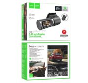 ВИДЕОРЕГИСТРАТОР HOCO DV8 2K display hidden driving recorder(with rear camera)