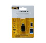 Переходник OTG Lightning(M)-->Type-C(F) Black