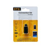Переходник OTG Type-C(M)-->Lightning(F) Black
