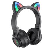 DF-BT Гарнитура BOROFONE BO-18 Black CAT EAR