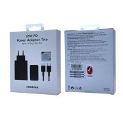 СЗУ ДЛЯ SAMS...1A2C+Type-C(C-C) QC3.0/PD 65W Black