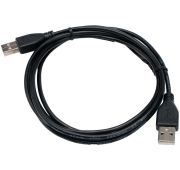 Кабель USB2.0 Cablexpert CC-USB2-AMAM-1.8M, AM/AM, экран, 28/26AWG, медь, Pro, 1.8м, черный, пакет