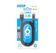 КАБЕЛЬ KAKUSIGA LIGHTNING KSC-955 2.4A Black