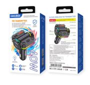 FM-МОДУЛЯТОР KAKUSIGA KSC-1064 USB-C/2USB-A 40W BK