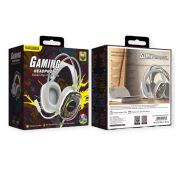 ГАРНИТУРА KAKUSIGA KSC-1298 RGB Gaming Full Size+Mic WH