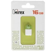 Флешка FLASH DRIVE MIREX 16GB USB 2.0 ARTON GREEN  (ecopack)