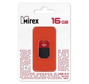 Флешка FLASH DRIVE MIREX 16GB USB 2.0 ARTON RED (ecopack)