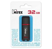 Флешка MIREX 32GB USB 2.0 KNIGHT BLACK (ecopack)