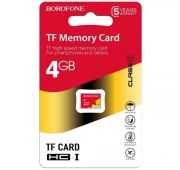 КАРТА ПАМЯТИ BOROFONE MICRO SDHC I 4GB CLASS6