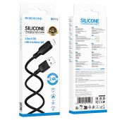 Кабель BOROFONE microUSB BX-113 1m Black