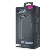 Внешний АКБ QS-20, 20000mAh, 22.5W QC3.0/PD, темно-серый, OLMIO