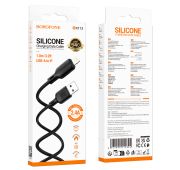 Кабель BOROFONE Lighting BX-113 2.4A 1m Black