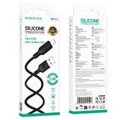 Кабель BOROFONE microUSB BX-113 3m Black