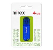 Флешка FLASH DRIVE MIREX  4GB USB 2.0 CANDY BLUE (ecopack)