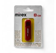 Флешка FLASH DRIVE MIREX 8GB USB 2.0 CANDY RED (ecopack)