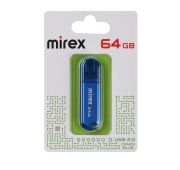 Флешка MIREX 64GB USB 2.0 CANDY BLUE (ecopack)