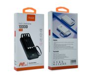 POWER BANK WUW Y100 10000mAh PD 22W LED/DISPLAY BK