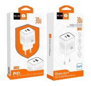 СЗУ WUW C228 1C1A QC3.0PD GaN 30W White