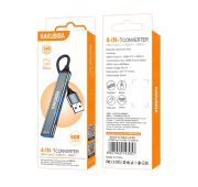 USB HUB*4 USB3.0 KAKUSIGA KSC-1416 Metall