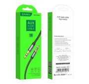 КАБЕЛЬ KAKUSIGA KSC-389 AUX 3,5мм 1m Black