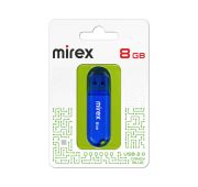 Флешка FLASH DRIVE MIREX 8GB USB 2.0 CANDY BLUE (ecopack)