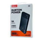 POWER BANK RECCI BURTON RPB-N16C 10000mAh Black