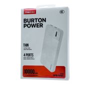 POWER BANK RECCI BURTON RPB-N16C 10000mAh White