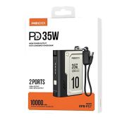 POWER BANK RECCI RPB-P57 PD 35W 10000mAh Black