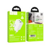 СЗУ HOCO N71 1A1C 30W QC3.0 White