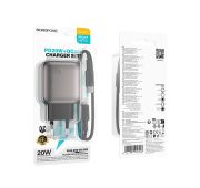 СЗУ BOROFONE BAS54A 1A1C+Type-C(C-C) QC3.0/PD 20W Black