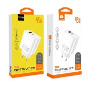 СЗУ WUW C209 1C1A QC3.0/PD 45W White