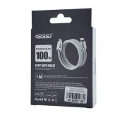 Кабель SGS i16A TYPE-C-LIGHTNING Magnetic 100W White