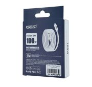 Кабель SGS i16C TYPE-C-TYPE-C Magnetic 100W White