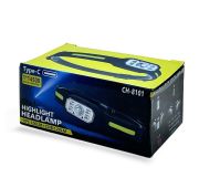 Фонарь налобный акк.CH-8101 Black