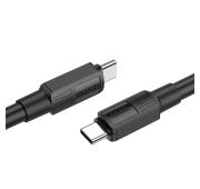 DF-Кабель HOCO X84 TYPE-C->TYPE-C 1m 6mm 60W BK