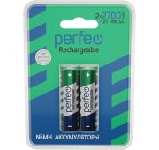 Аккумулятор Perfeo R06 (2700ma) 2BL Пластик (40)