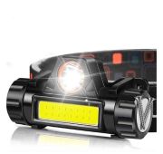 Фонарь налобный аккумуляторный LED T17-101 Black