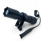 Фонарь-Тактический акк.с выносной кнопкой SD-1836 Black