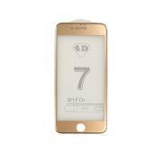 СТЕКЛО ЗАЩИТНОЕ iPhone 7G 3D GOLD без упаков.
