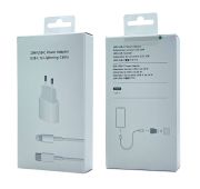 СЗУ ALLISON Pro MAX 1C +Lightning (C+IP8) QC3.0/PD 20W White BOX