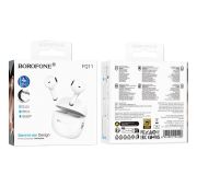 BT TWS Гарнитура BOROFONE FQ11 White