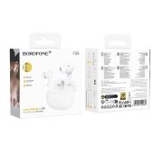 BT TWS Гарнитура BOROFONE FQ9 White