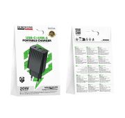 СЗУ BOROFONE BAS74A 1A1C QC3.0 PD20W Black