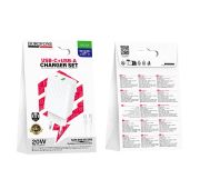 СЗУ BOROFONE BAS74A 1A1C+Type-C(C-C) QC3.0/PD 20W White