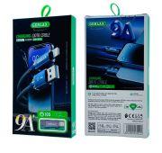 Кабель GERLAX GD-56L LIGHTNING 9A 30W 1m Purple