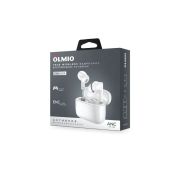 Беспр. наушники OLMIO TWE-15, ANC+ENC, TWS, белые
