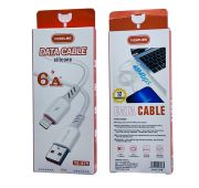 Кабель YESPLUS Lightning YS-879 6A 1m White