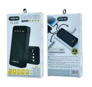 POWER BANK YESPLUS YS-939 20000mAh BK