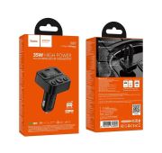 FM МОДУЛЯТОР HOCO E87 Delta 35W(1A1C) car BT FM transmitter