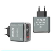 DF-СЗУ YESPLUS YS-1124 1A1C GaN QC3.0/PD 65W Black